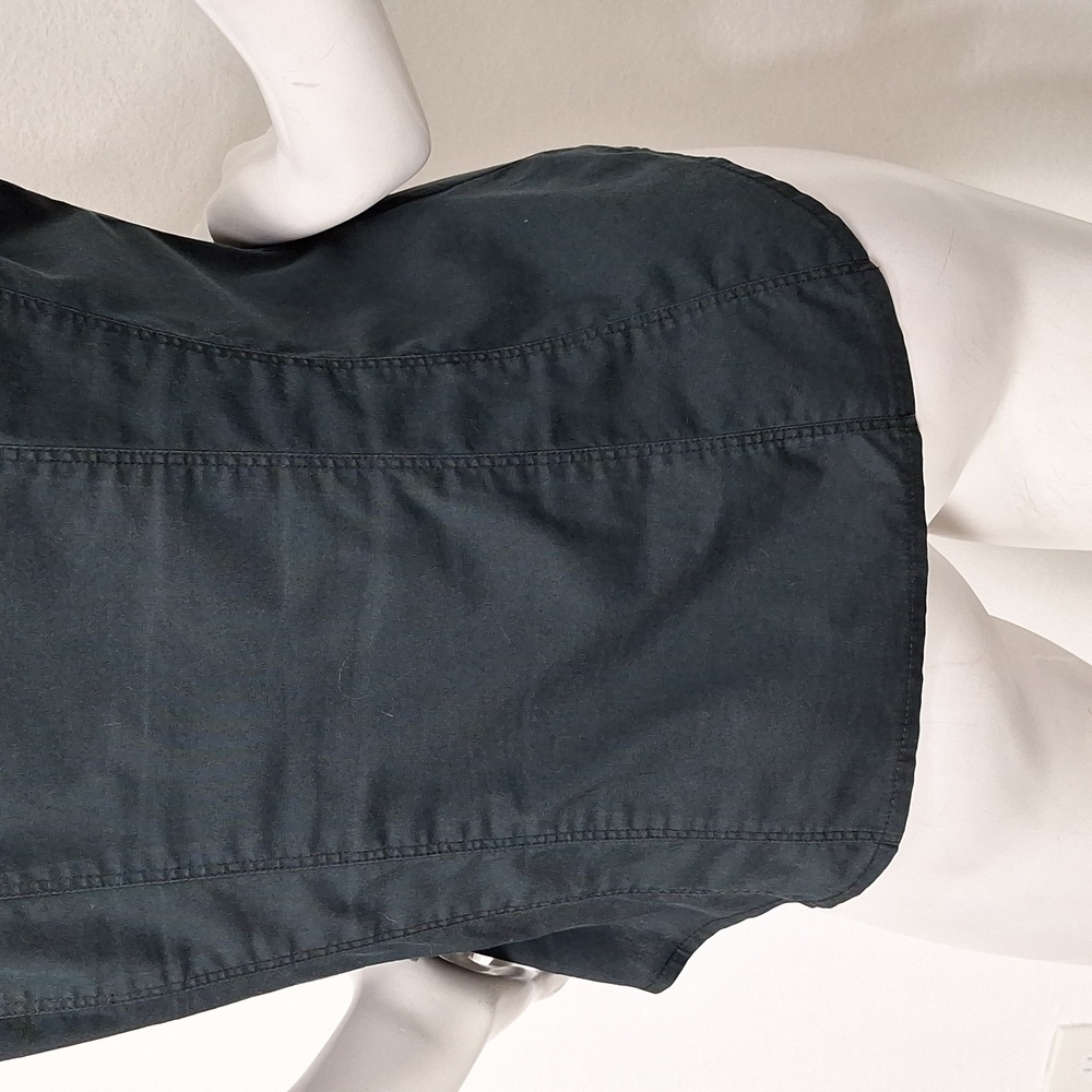 Bebe Black Button Down Chest Pockets Tailored Fit… - image 8